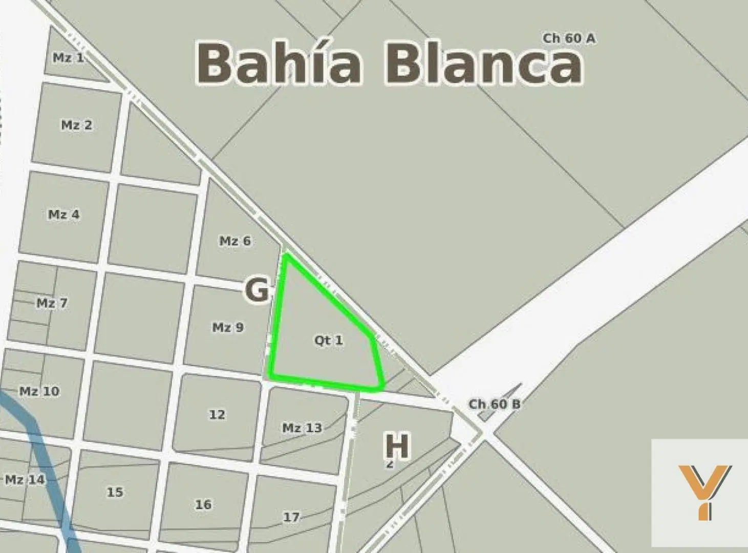 Terreno en venta - 21.137Mts2 - Bahía Blanca 2