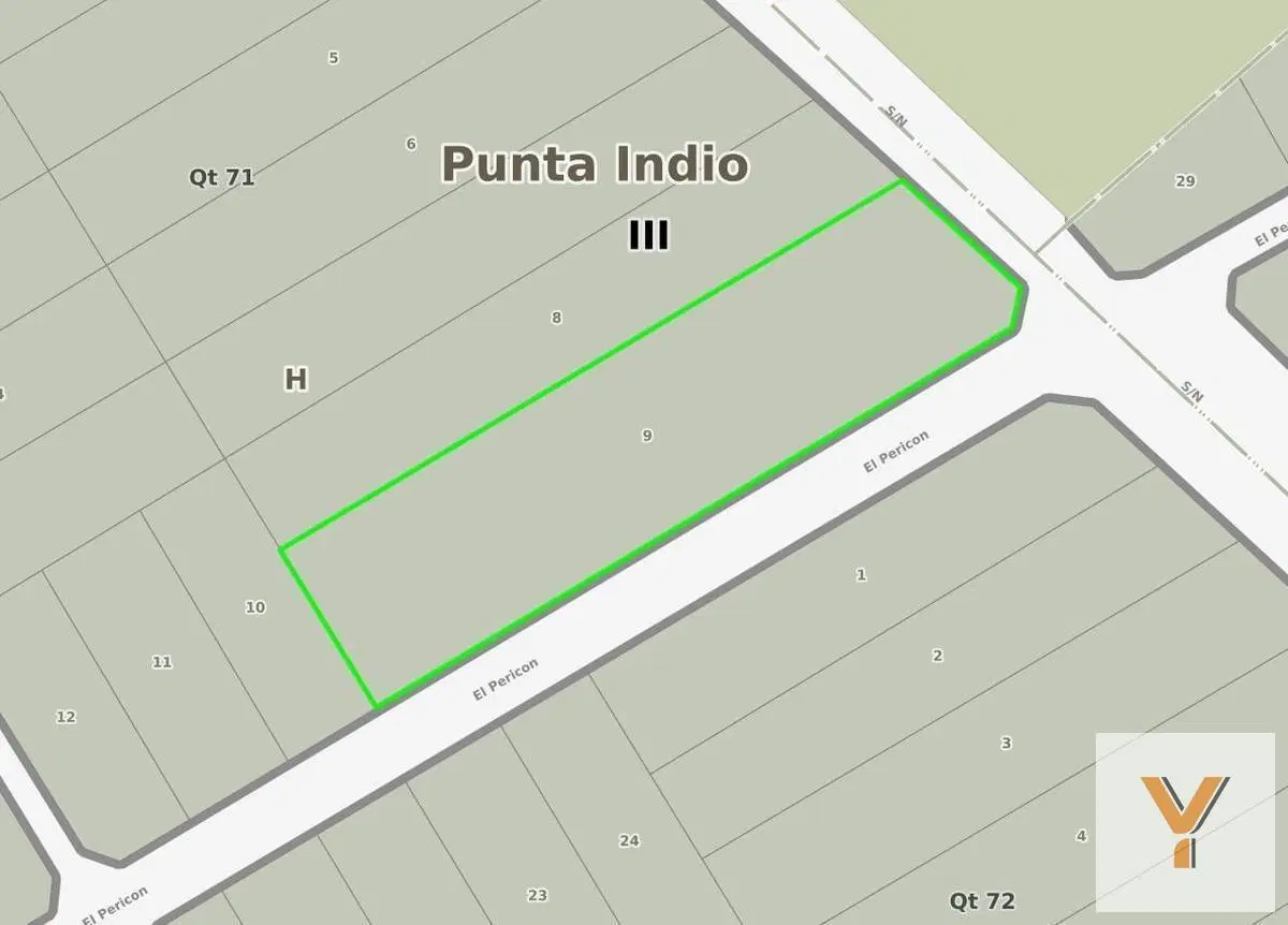 Terreno en venta - 6700mts2 - Punta Indio 2