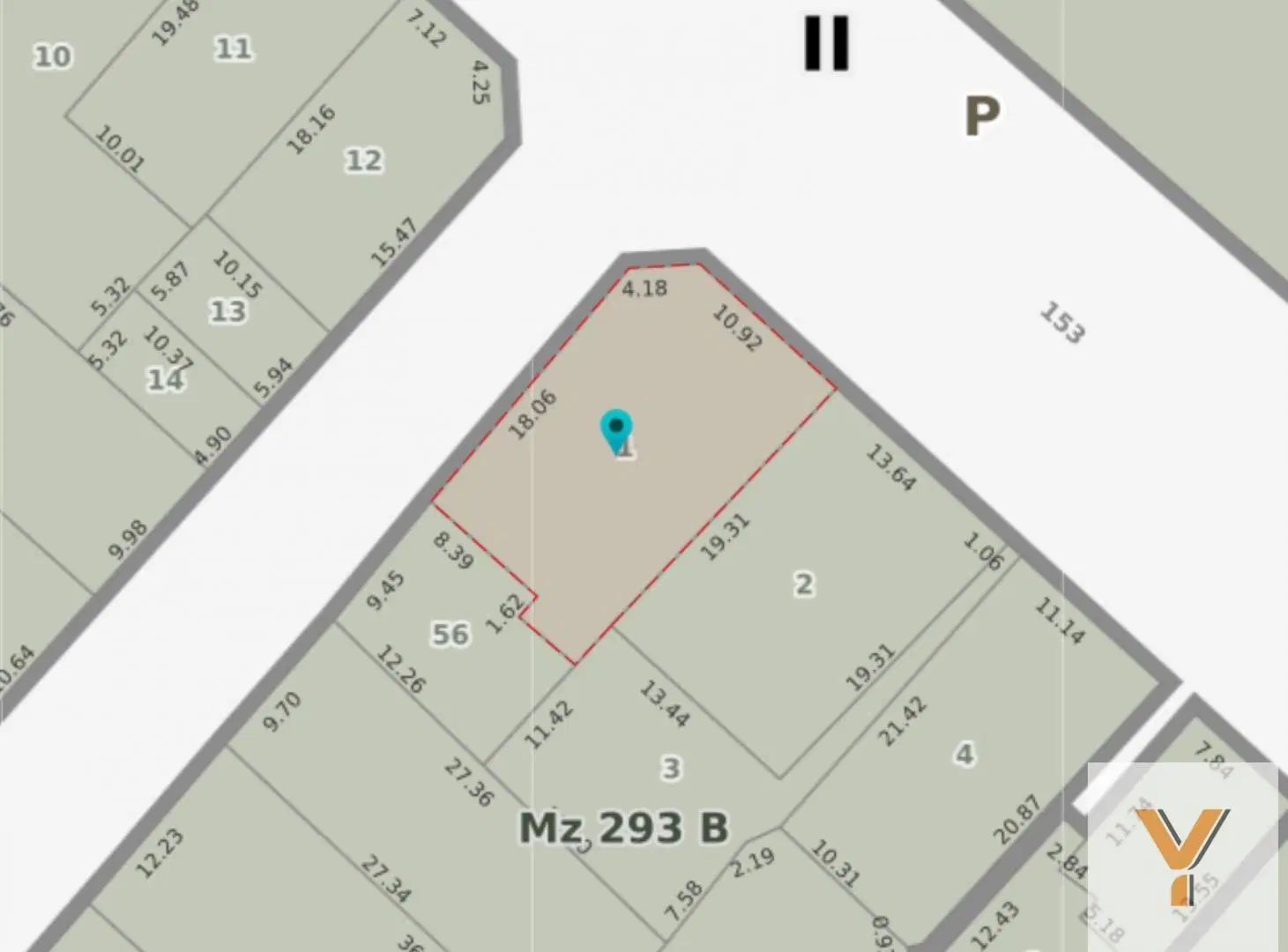 Terreno en venta - 283Mts2 - Los Hornos 2