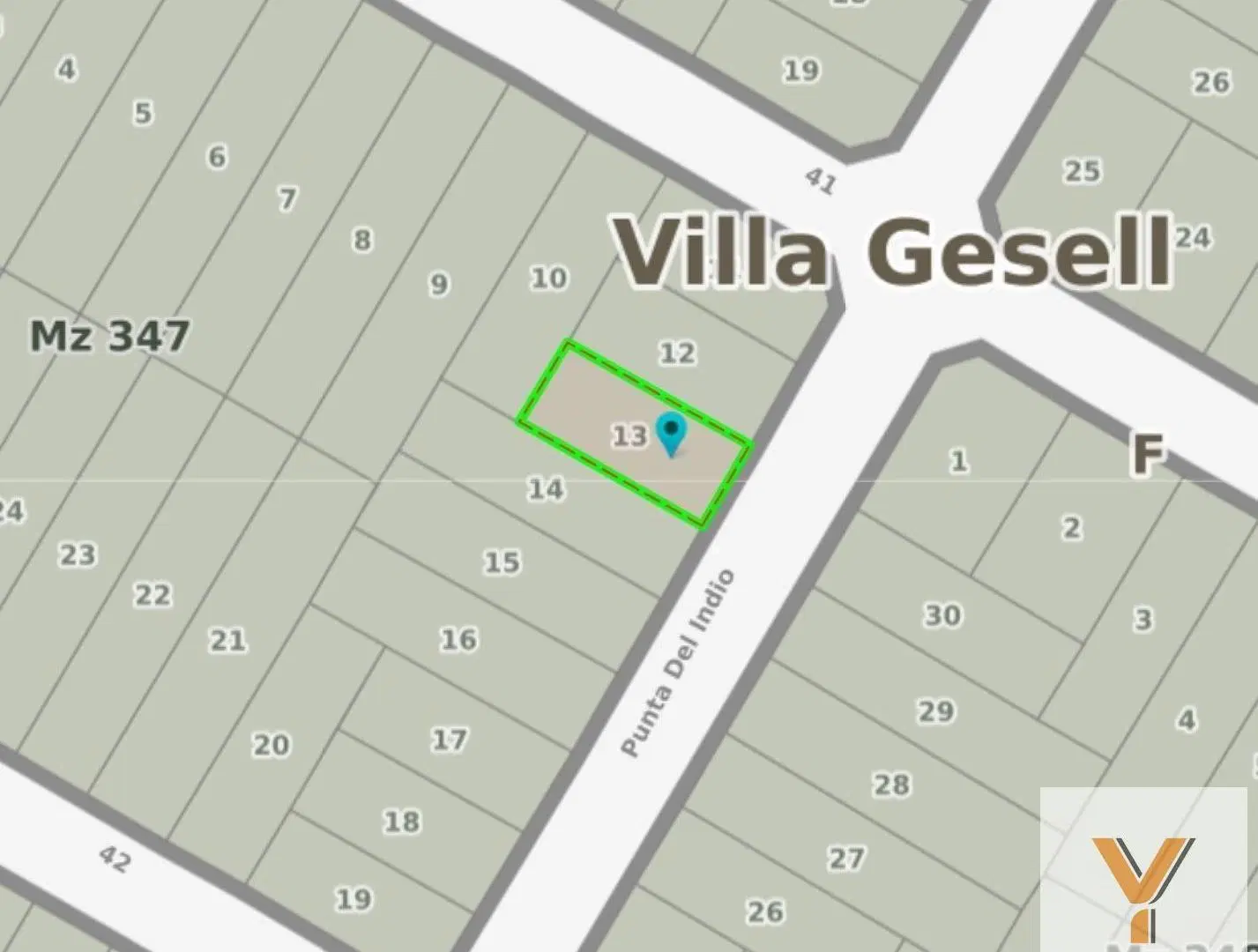 Terreno en venta - 275Mts2 - Mar Azul 2