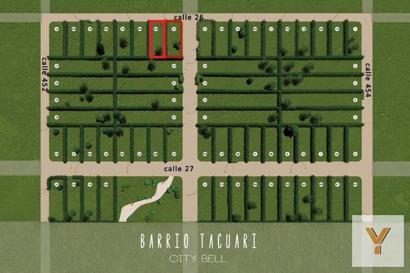 Foto de Terreno venta 11x27 mts - 312 mts 2 totales - City Bell [FINANCIADO], imagen 3