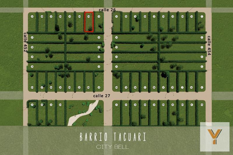 Foto de Terreno venta 11x27 mts - 312 mts 2 totales - City Bell [FINANCIADO], imagen 5