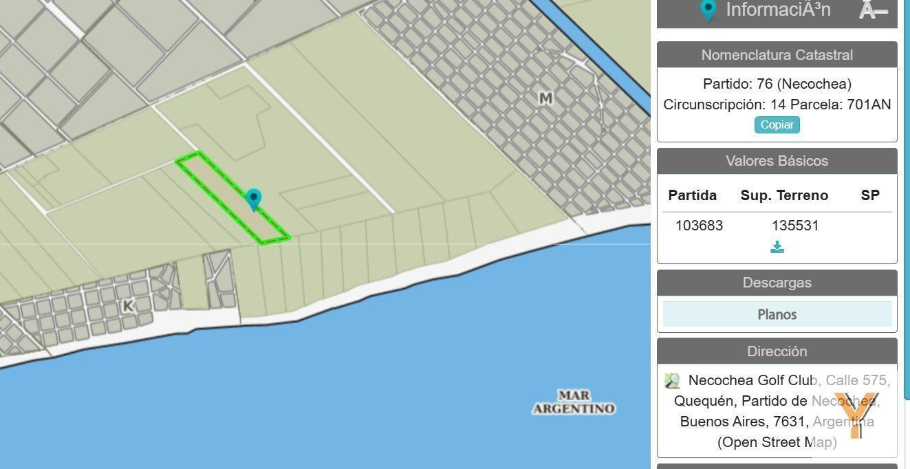 Foto de Terreno en venta - 135.531Mts2 - Necochea, imagen 4