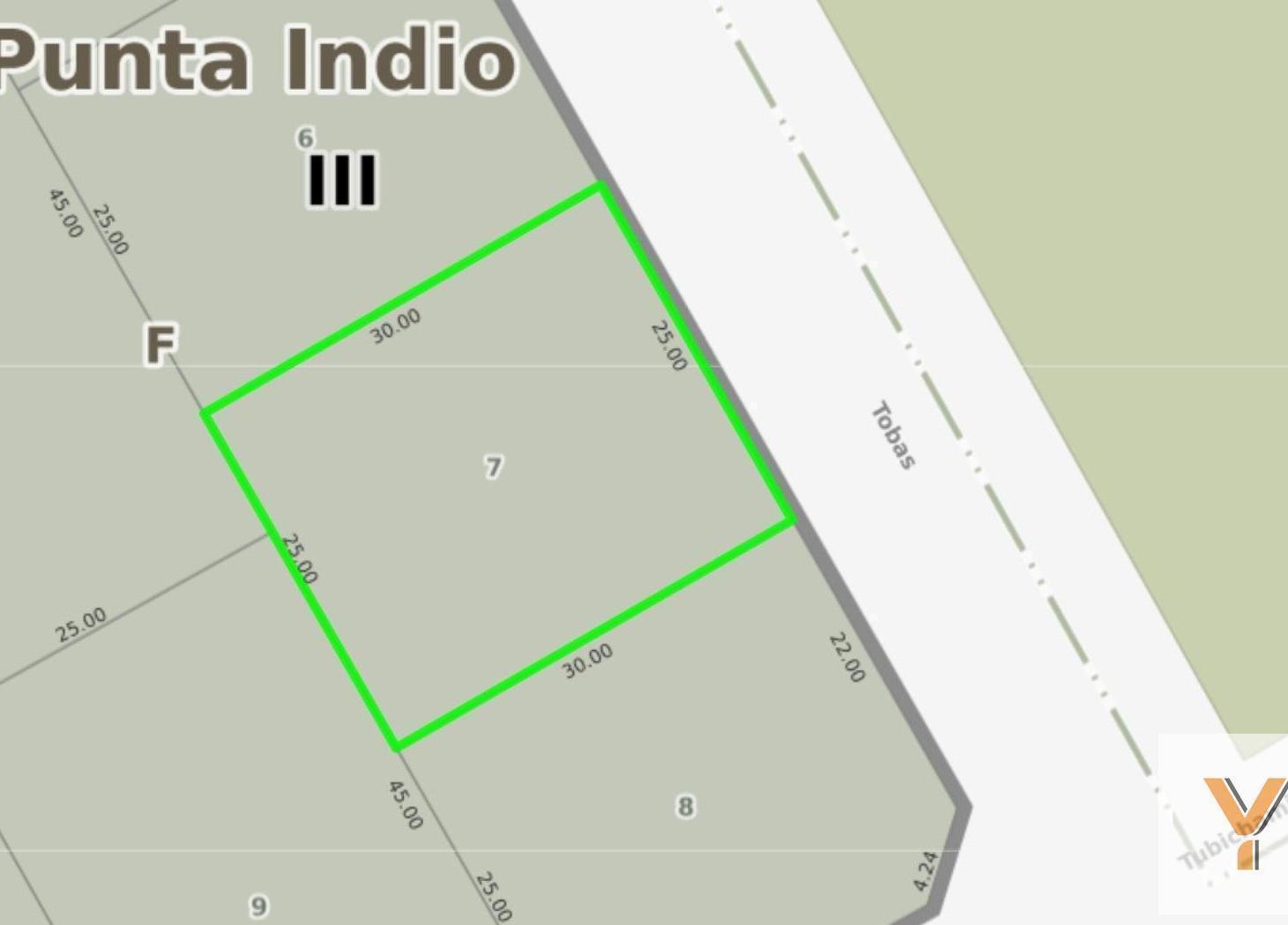 Foto de Terreno en venta - 750Mts2 - Punta Indio, imagen 3