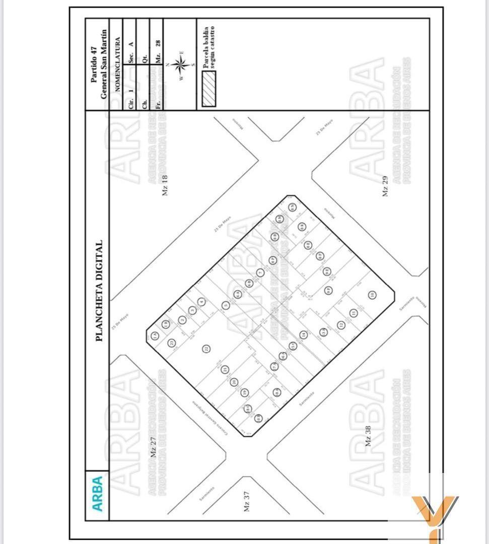 Foto de Terreno en Venta - - 231mts - General San Martín, imagen 2