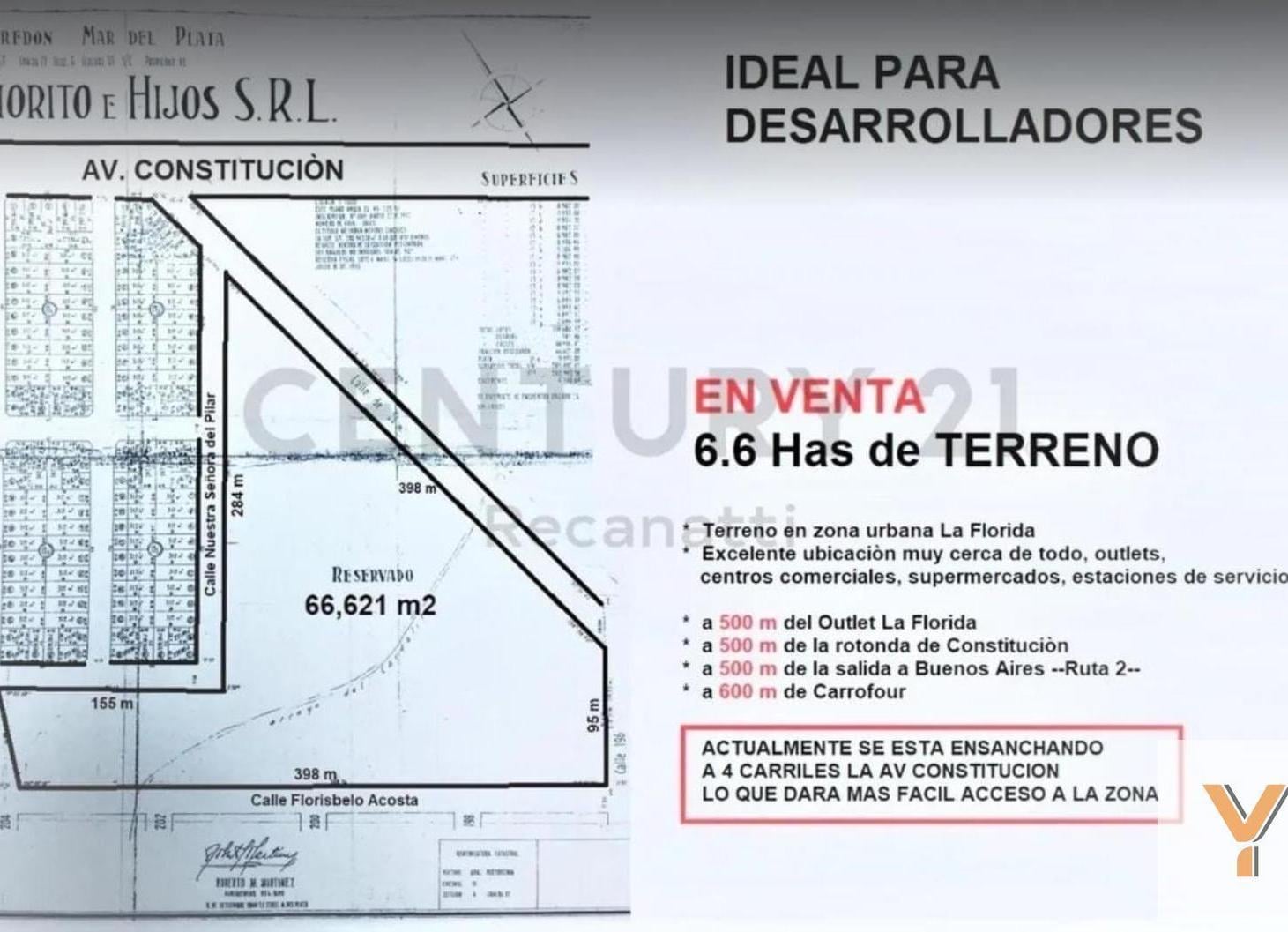 Foto de Terreno en Venta - - 66621mts - Mar Del Plata, imagen 1