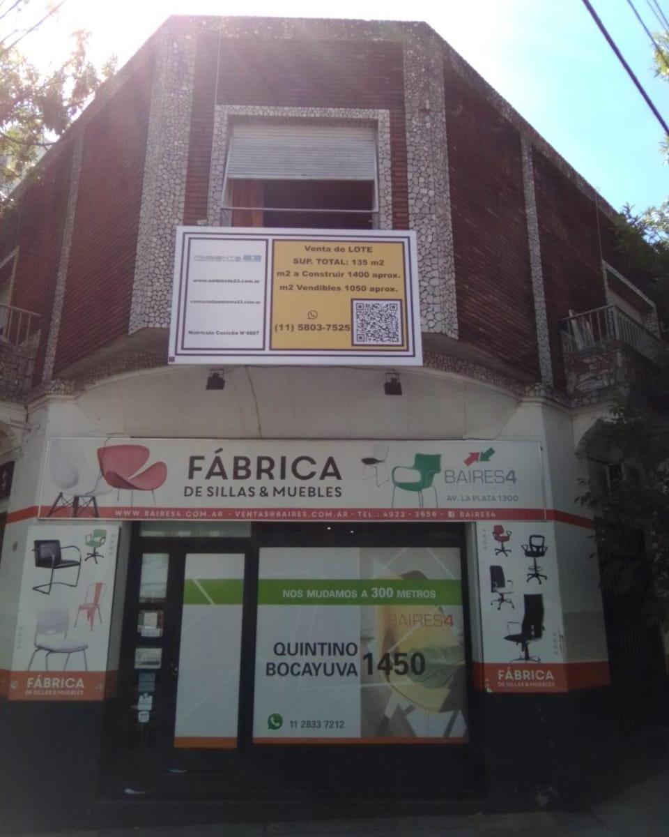 Av La Plata 1300 - Lote en Esquina con Tarija - Límite Parque Chacabuco y Boedo 3