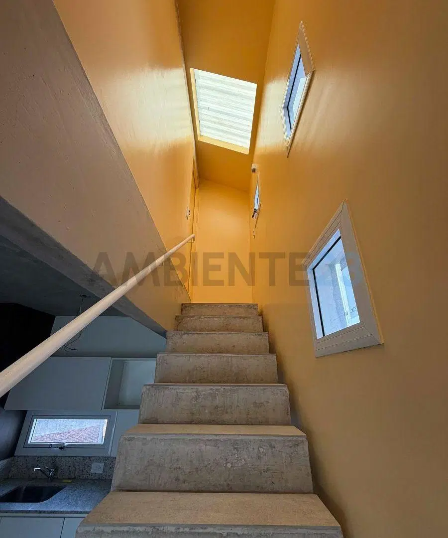 Departamento monoambiente con balcon y terraza en alquiler - Colegiales 4