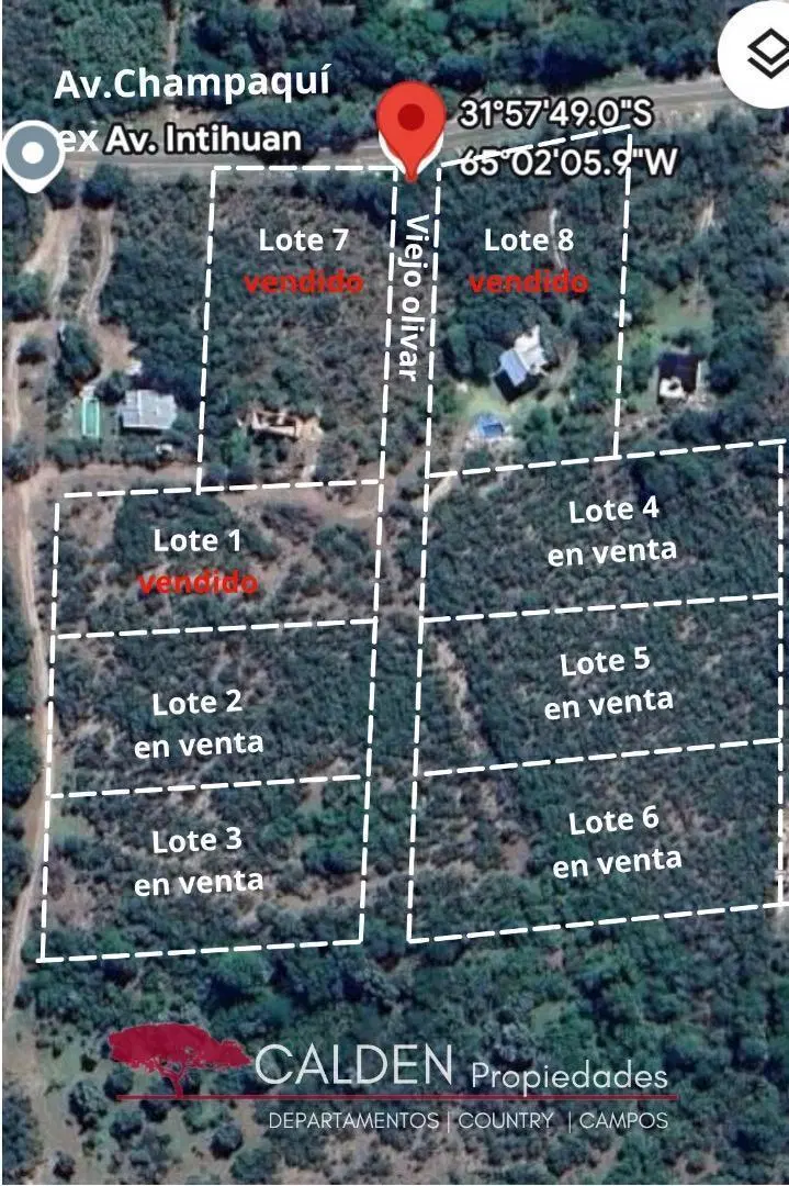 Venta Lotes de 3.000 y 4.000 m² en el valle de traslasierra 8