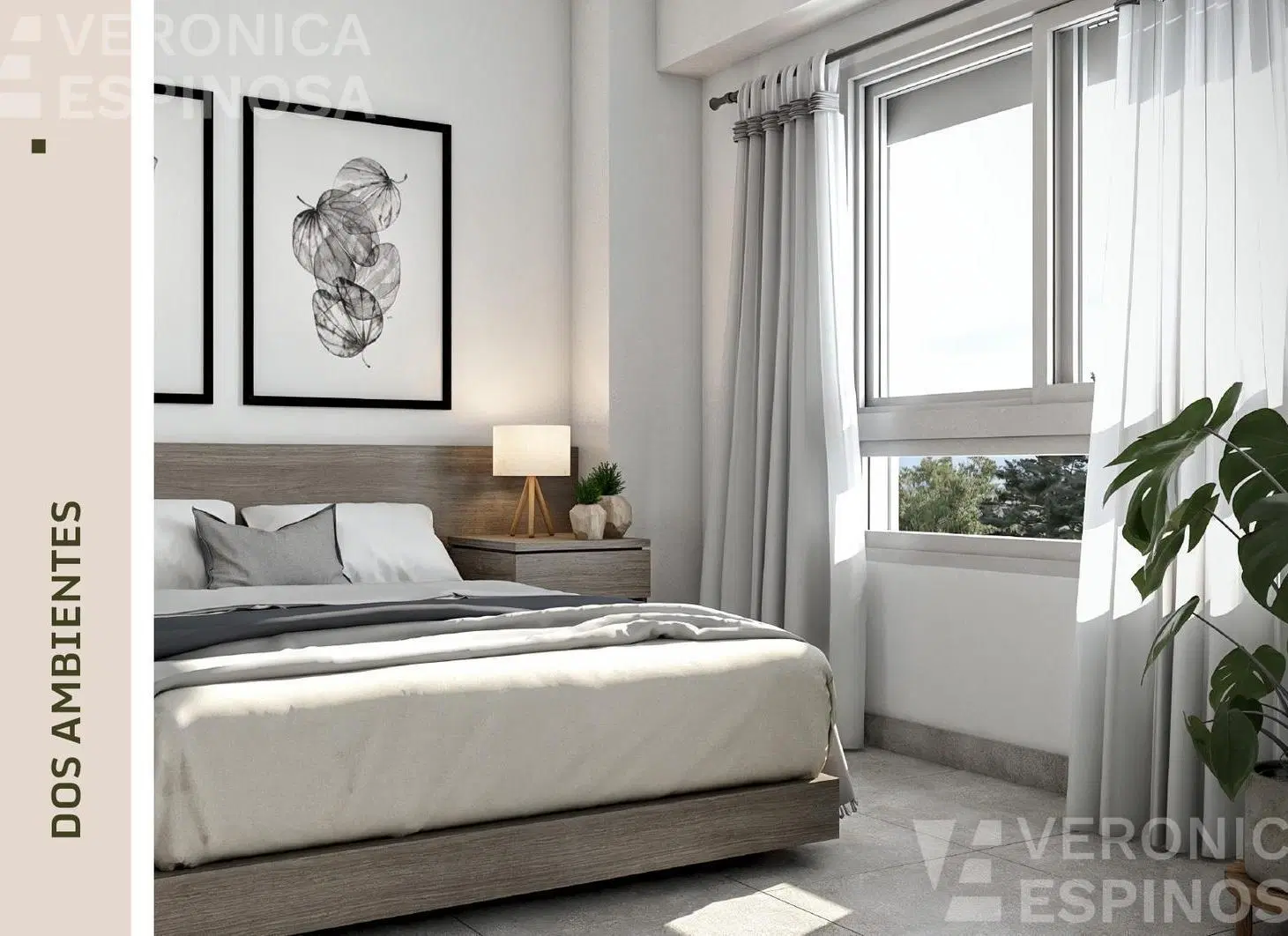 Departamento de tres ambientes en venta- Martin Coronado 3