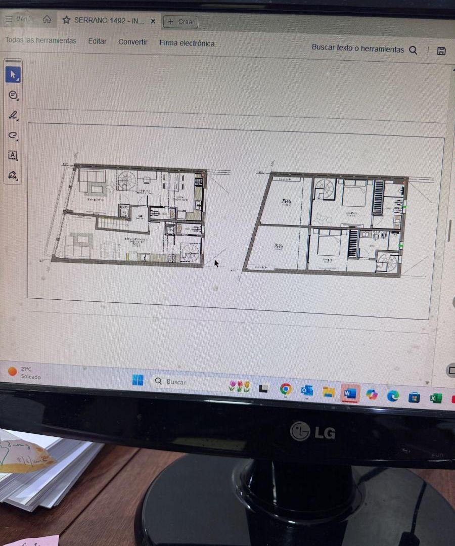 Departamento de 70 m² con 1 dormitorio en alquiler en Palermo Soho