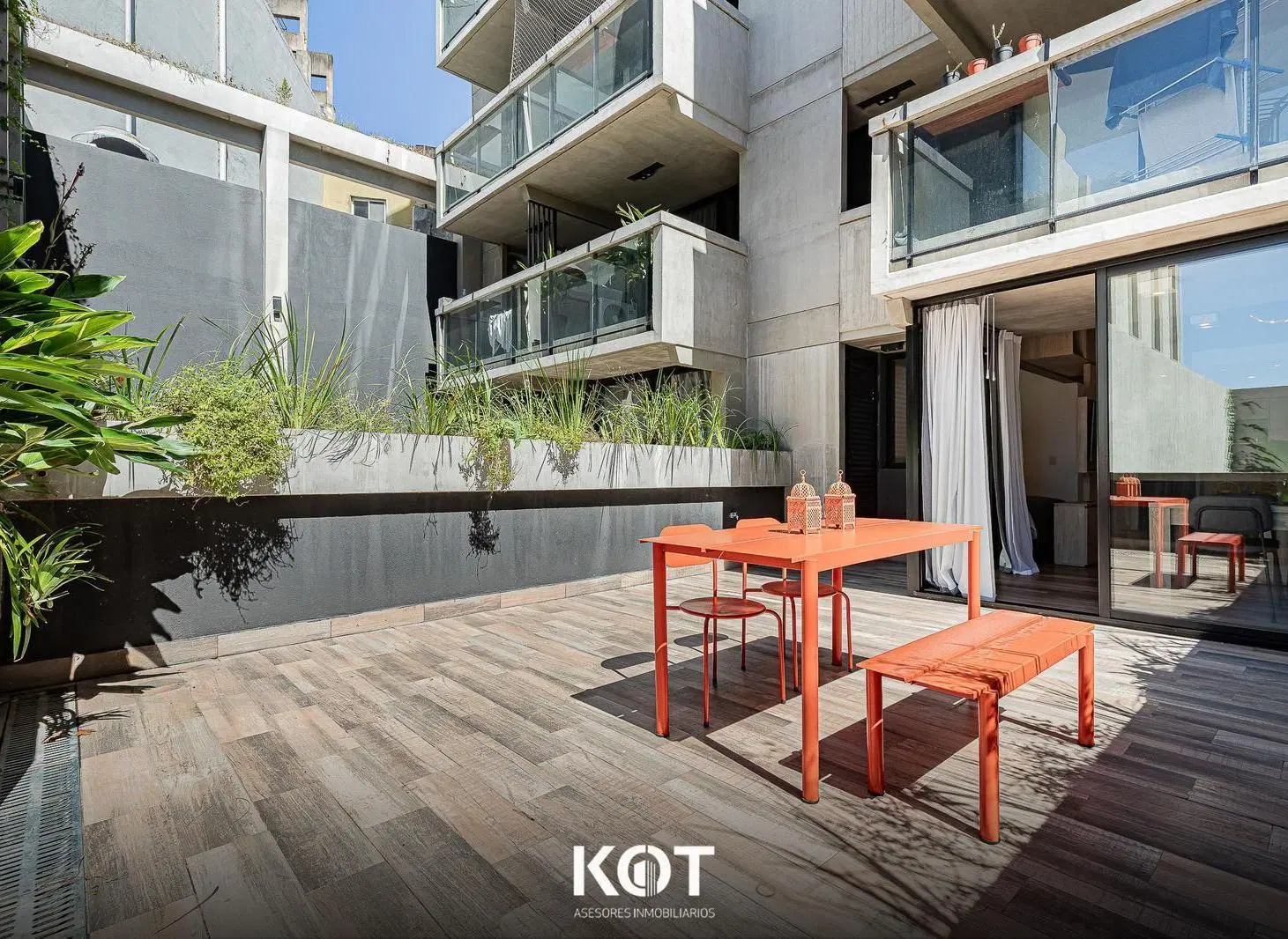 Departamento en venta ambiente y medio en Chacarita con terraza a estrenar. 5