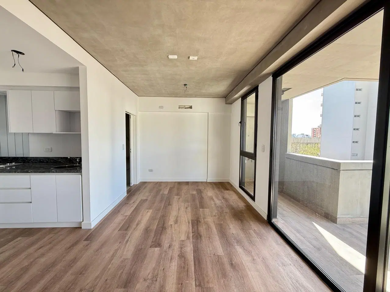 Departamento en alquiler en chacarita ambiente y medio a Estrenar. 4
