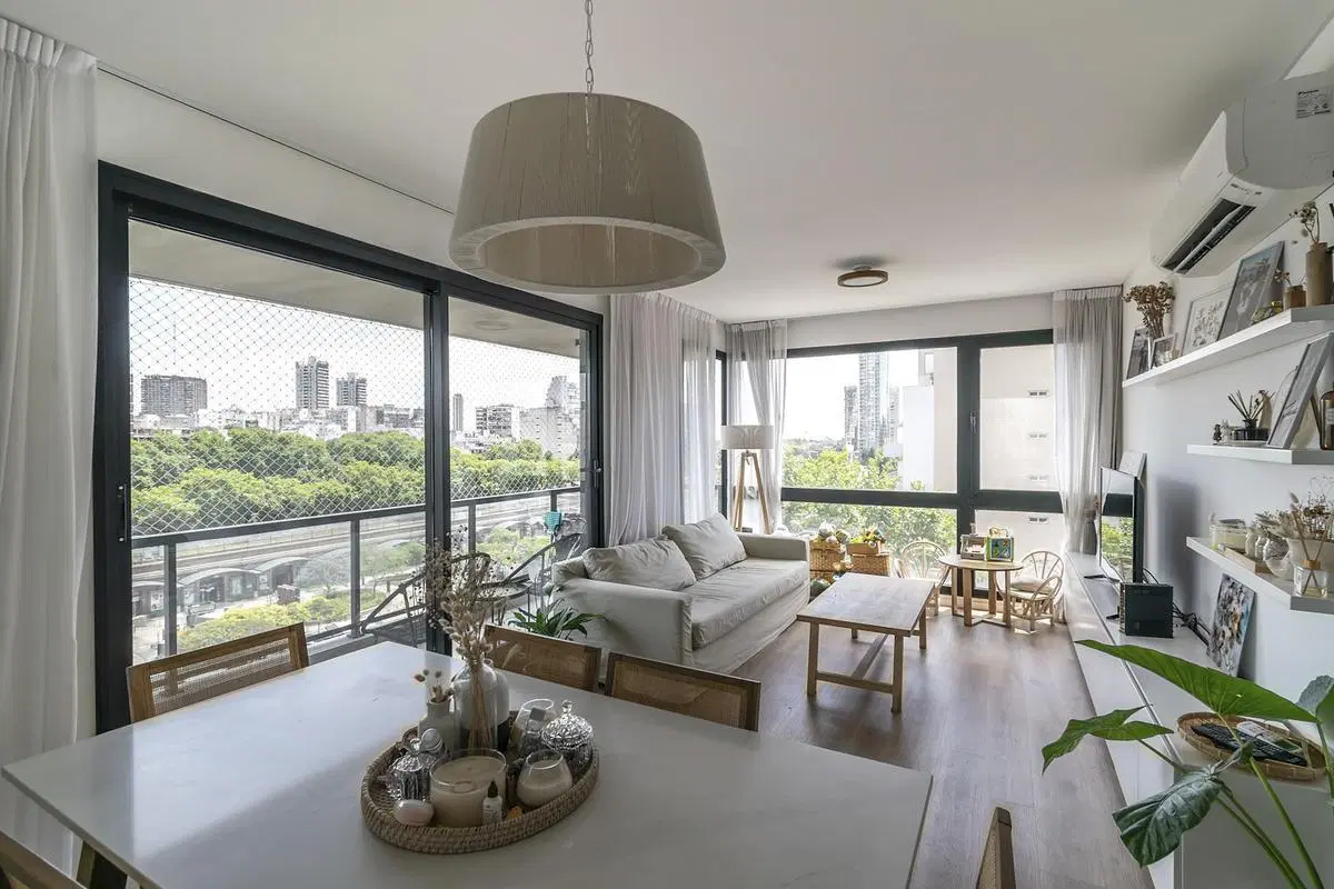 Departamento en alquiler 3 ambientes Esquinero con Cochera en Torre SOLAR SOHO! 1