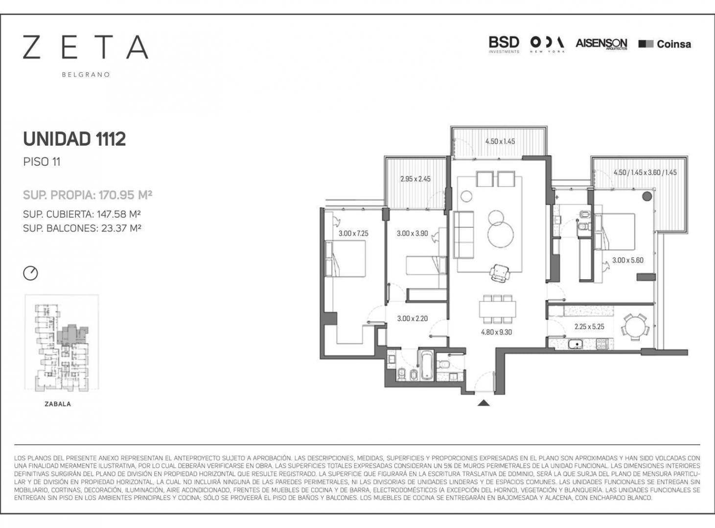 Foto de Departamento en venta 4 ambientes con cochera en Emprendimiento ZETA, imagen 2