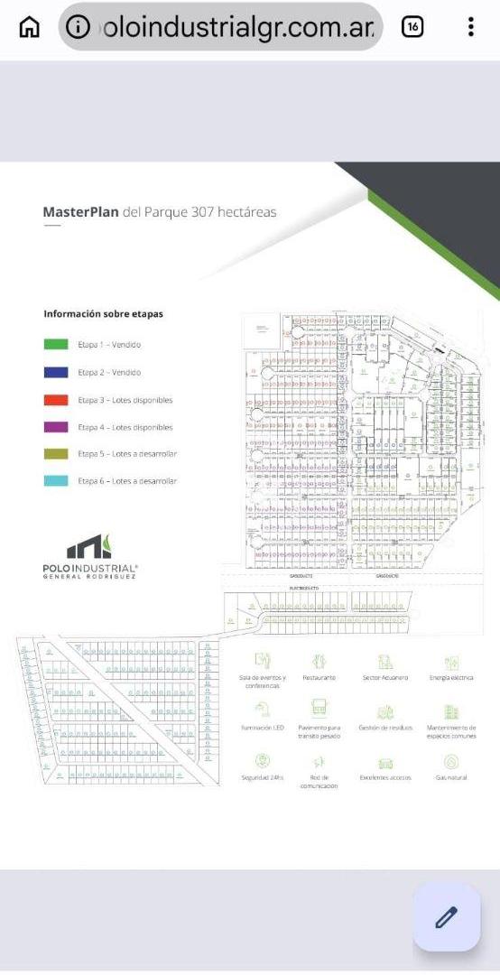 Foto de Lote en venta en Polo Industrial de General Rodríguez, imagen 4