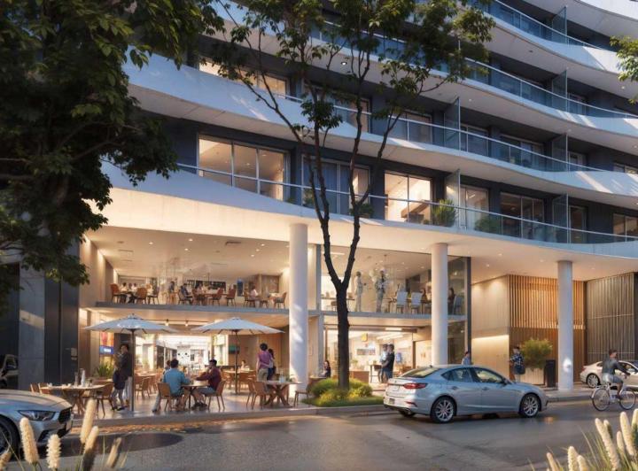 Departamento de 3 amb edificio con piscina Boedo 2