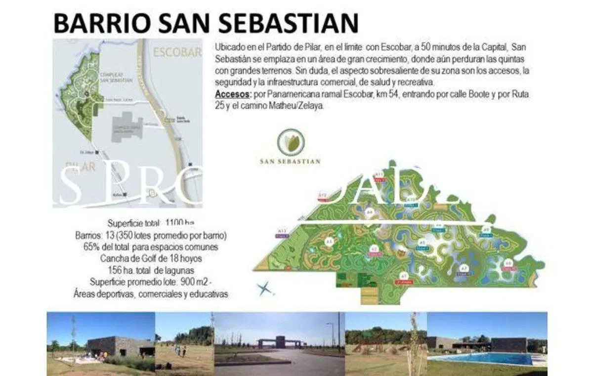 lote en venta San Sebastián área 7 lote 197 3