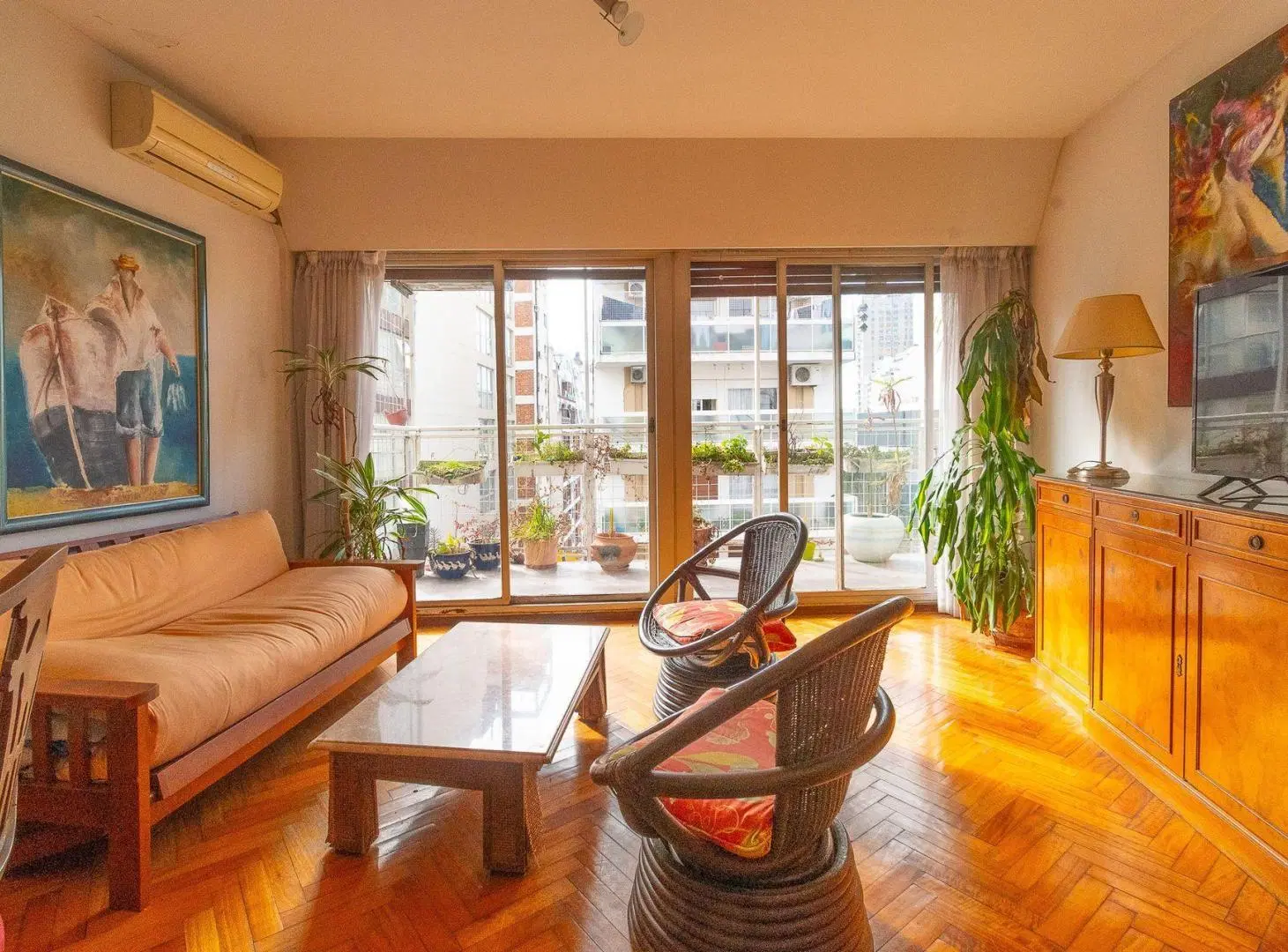 VENTA 3 AMB RECOLETA TODO LUZ BALCON CORRIDO 4