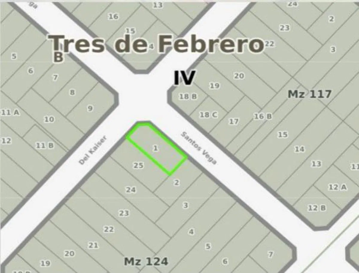 VENTA LOTE 600M2 VENDIBLES VILLA BOSCH 3