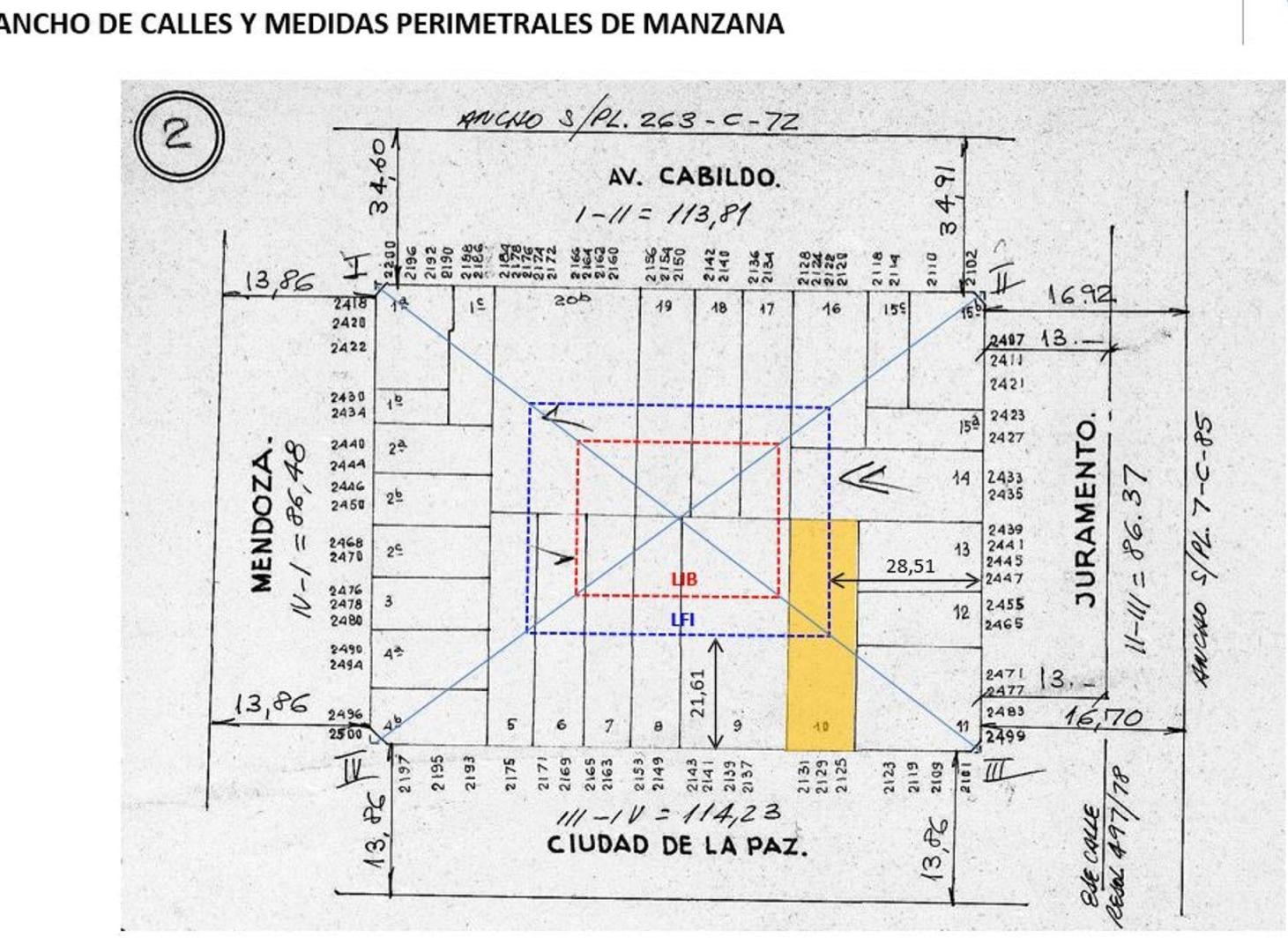Foto de LOTE BELGRANO CIUDAD DE LA PAZ 2100 2765 VENDIBLES, imagen 4