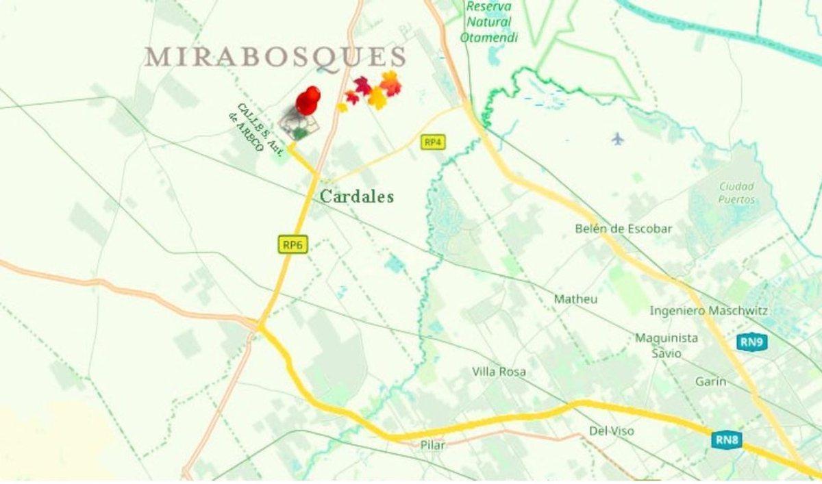 Foto de LOTE TERRENO VENTA MIRABOSQUES CARDALES 1160M2, imagen 4