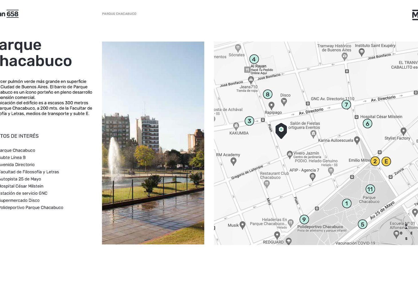 Puan 658 Unidades de 1 - 2 y 3 amb a mts. de Av. Directorio