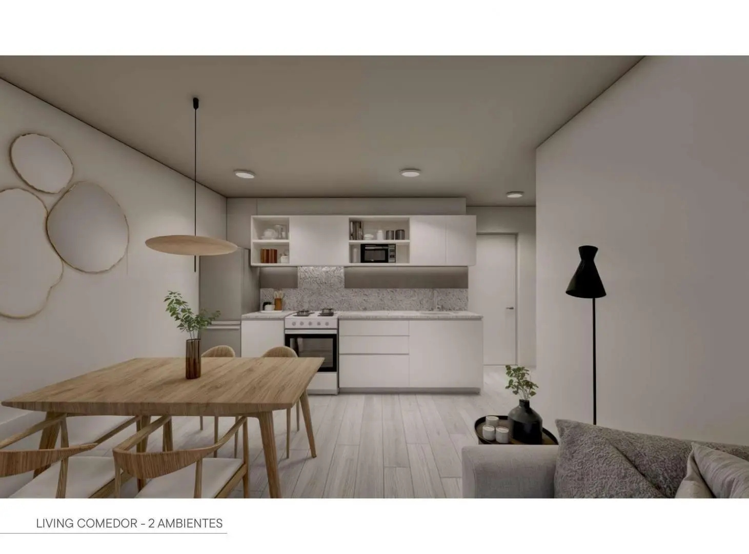 Departamento de 2 amb en construccion en Flores 5
