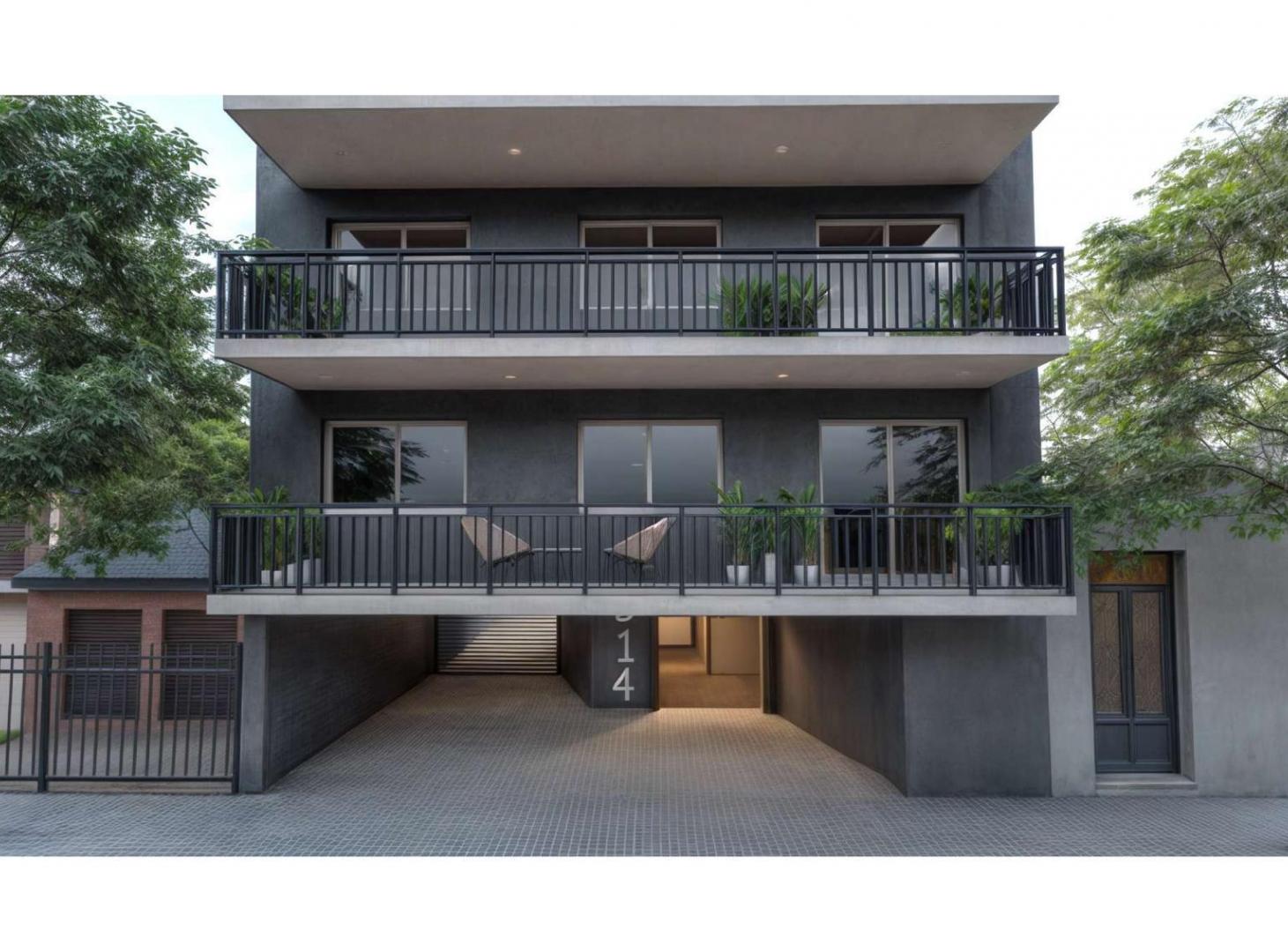 Departamento de 2 amb en construccion en Flores