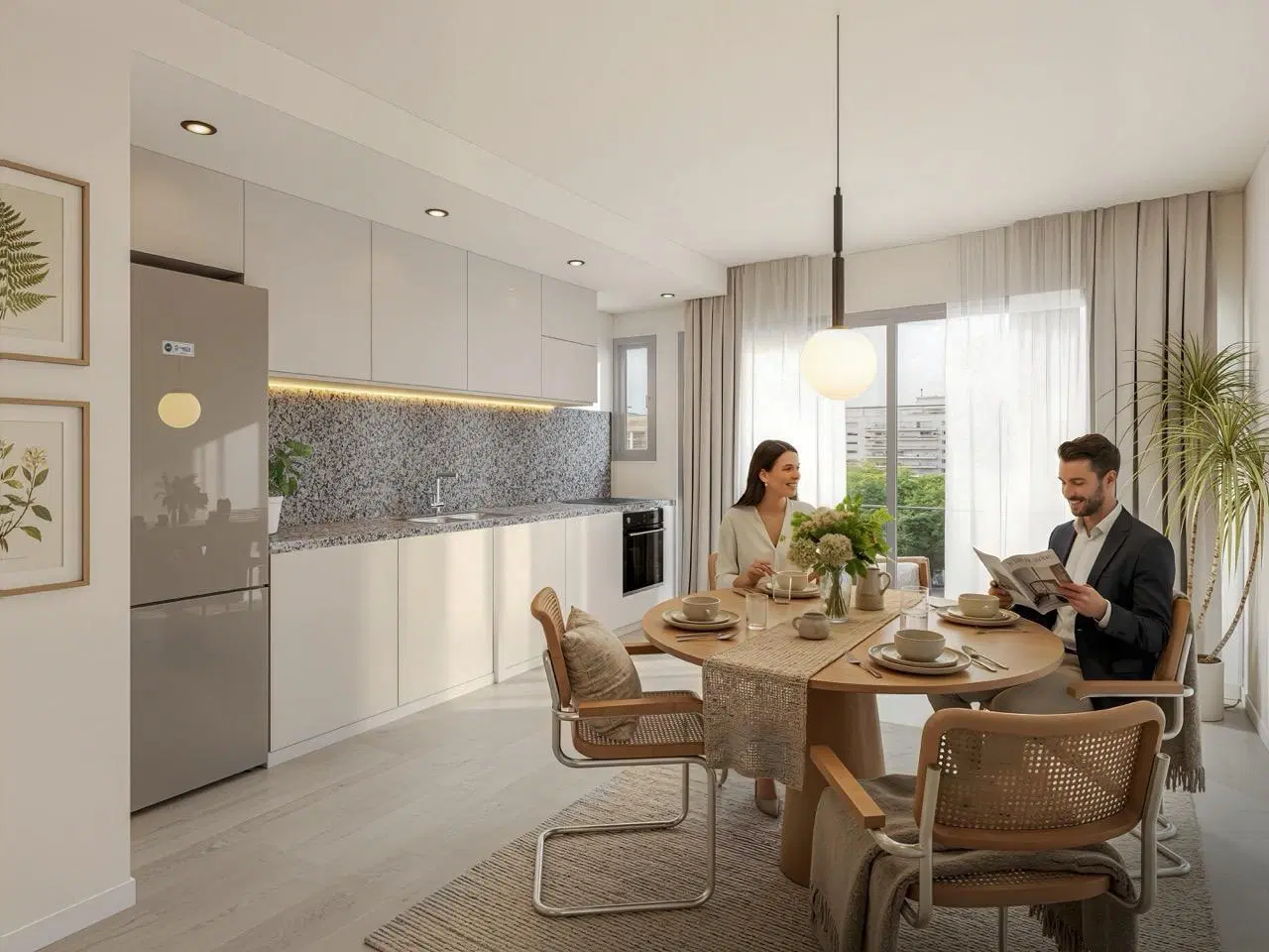Departamento 1 amb y medio con 2 baños en Construccion con balcon PREVENTA- Caballito Sur 4
