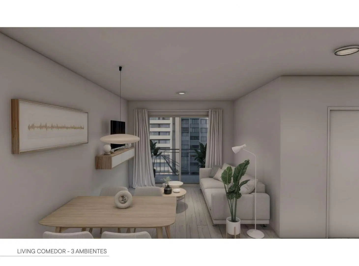 Departamento de 3 amb en construccion en Flores 4