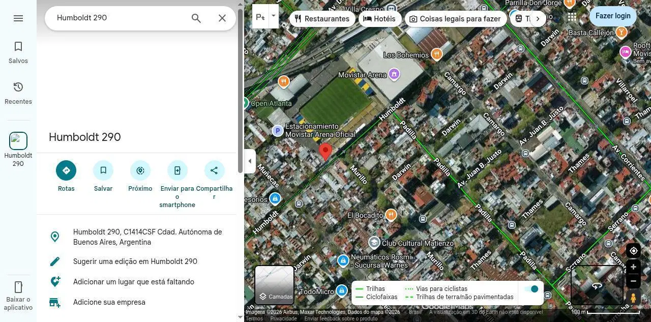 Terreno triple frente a metros del Movistar Arena 3