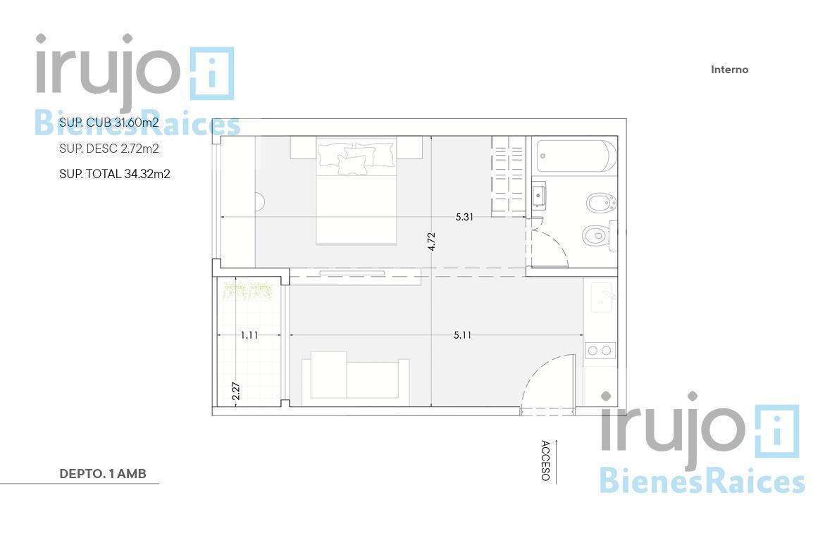 Foto de Departamento de 1 ambiente divisible a Estrenar SUM Y LAUNDRY- Almagro, imagen 4