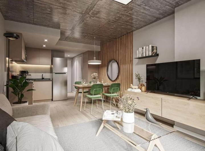 Foto de venta departamento un dormitorio pronta posesión en lourdes, imagen 5
