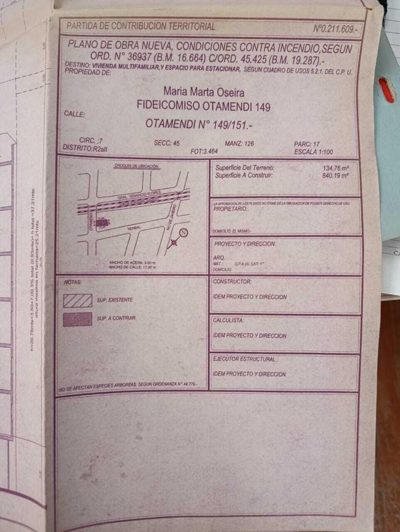 Terreno en Venta en Parque Rivadavia, Caballito, Capital Federal