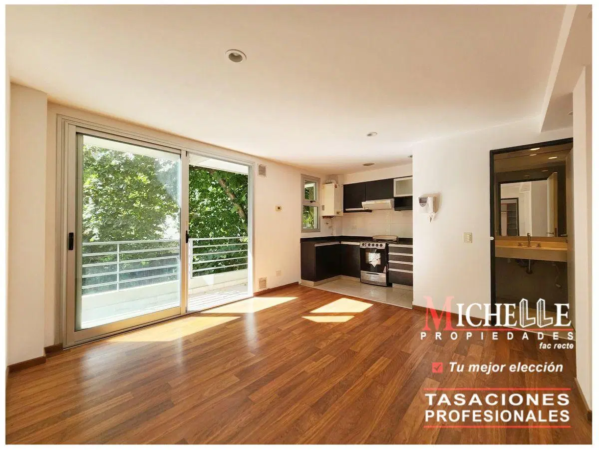 Belgrano Semipiso Alquiler 2 ambientes departamento balcón parrilla sum amenities 4