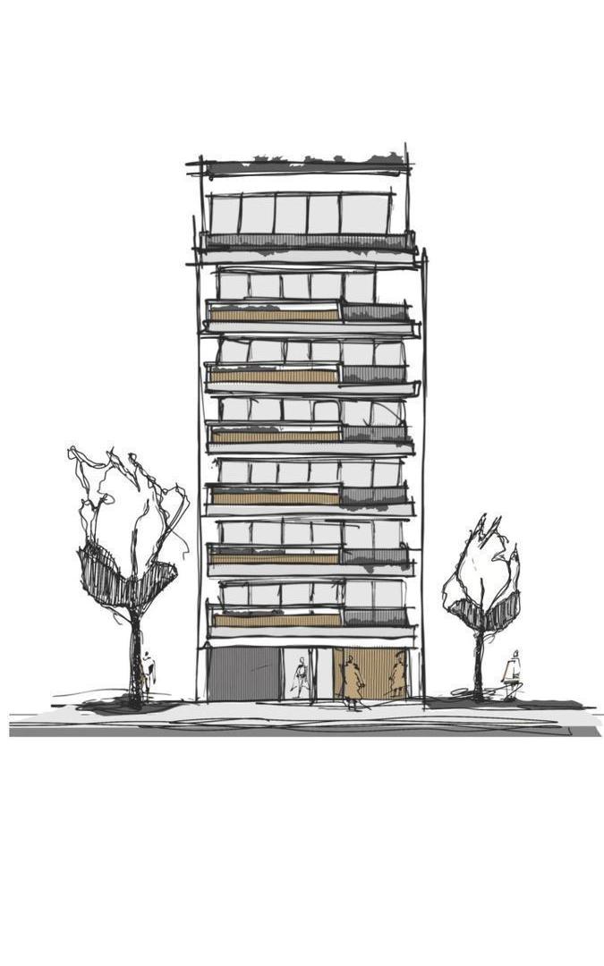 Departamento 3 ambientes a estrenar- Colegiales