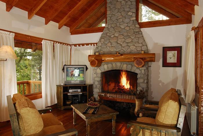 Venta Cabaña 2 dorm c/ cochera, Puerto Manzano, Villa La Angostura