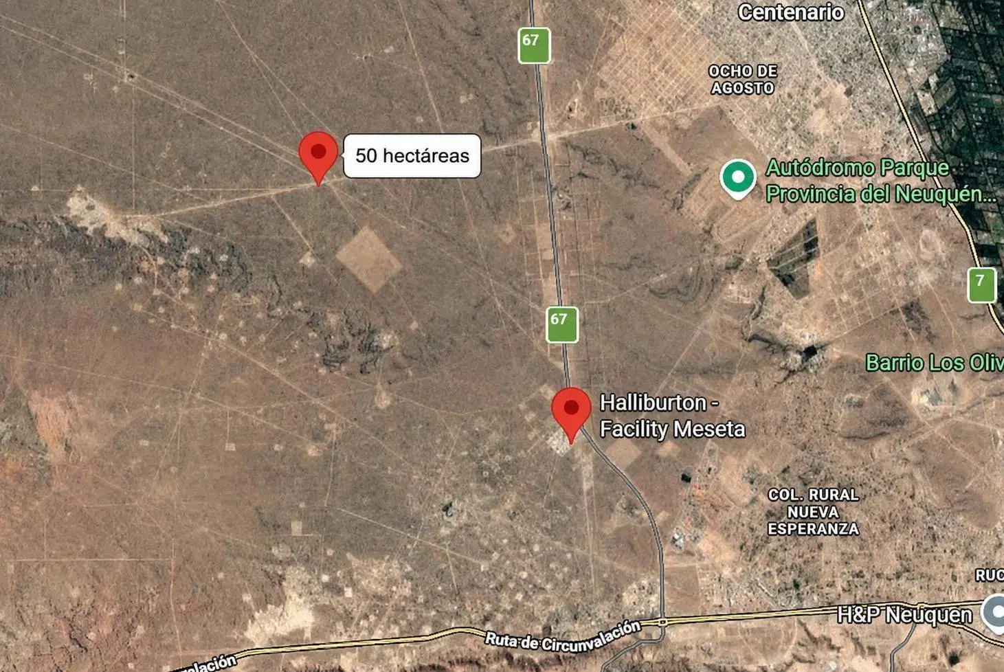 50 hectáreas a 4 km, rotonda ruta 67, Neuquen 3