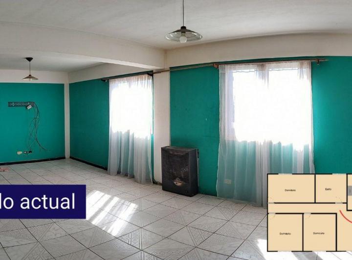 Departamento tres habitaciones apto crédito 3