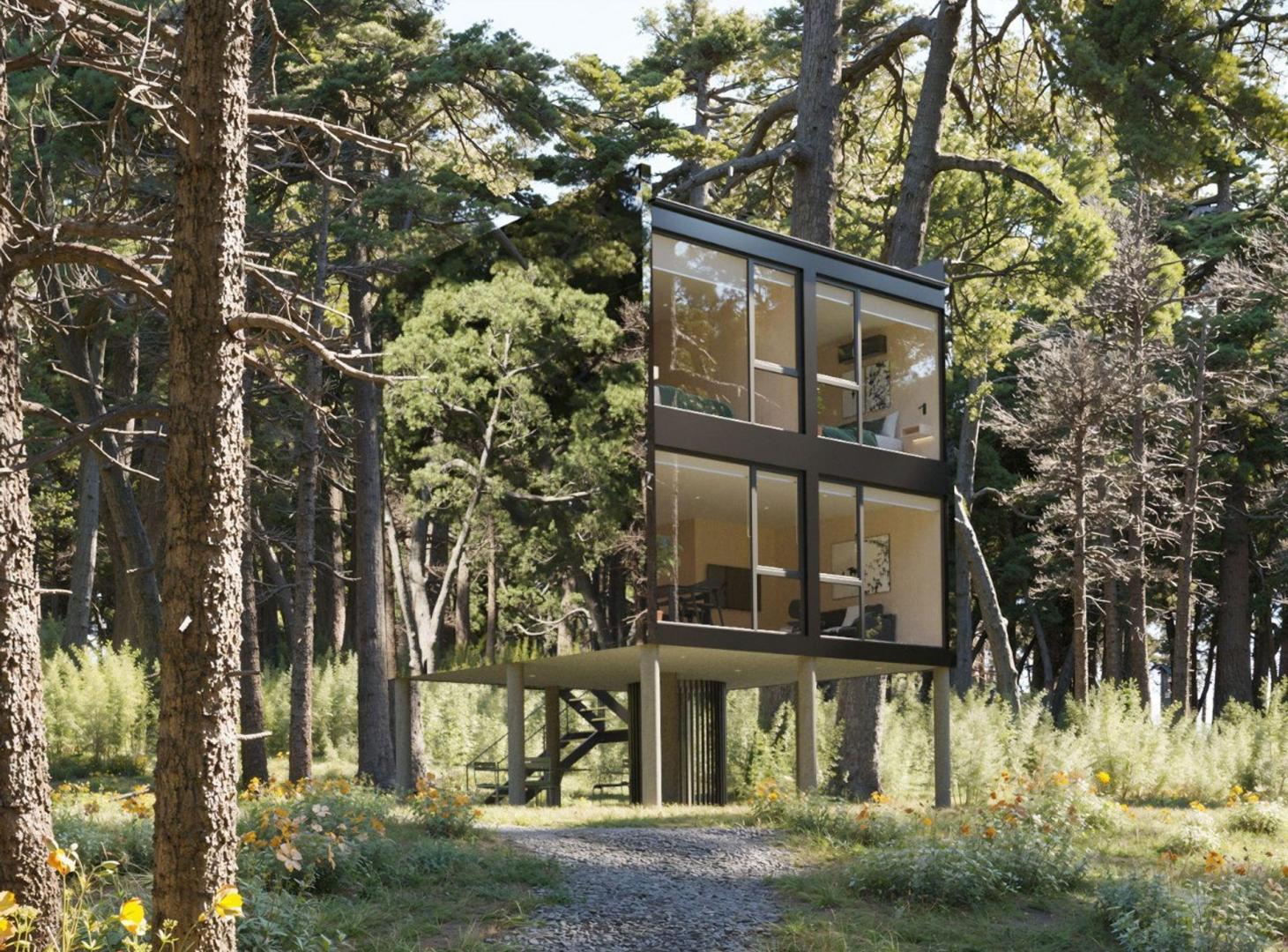 VENTA CASA 2D ARQUITECTURA ESPEJADA BOSQUE