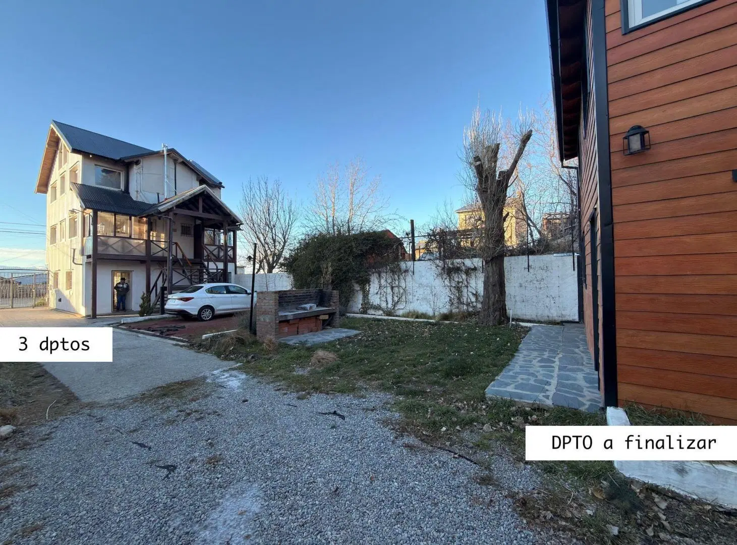 Edificio en venta 3 dptos + 1 dto a terminar 2
