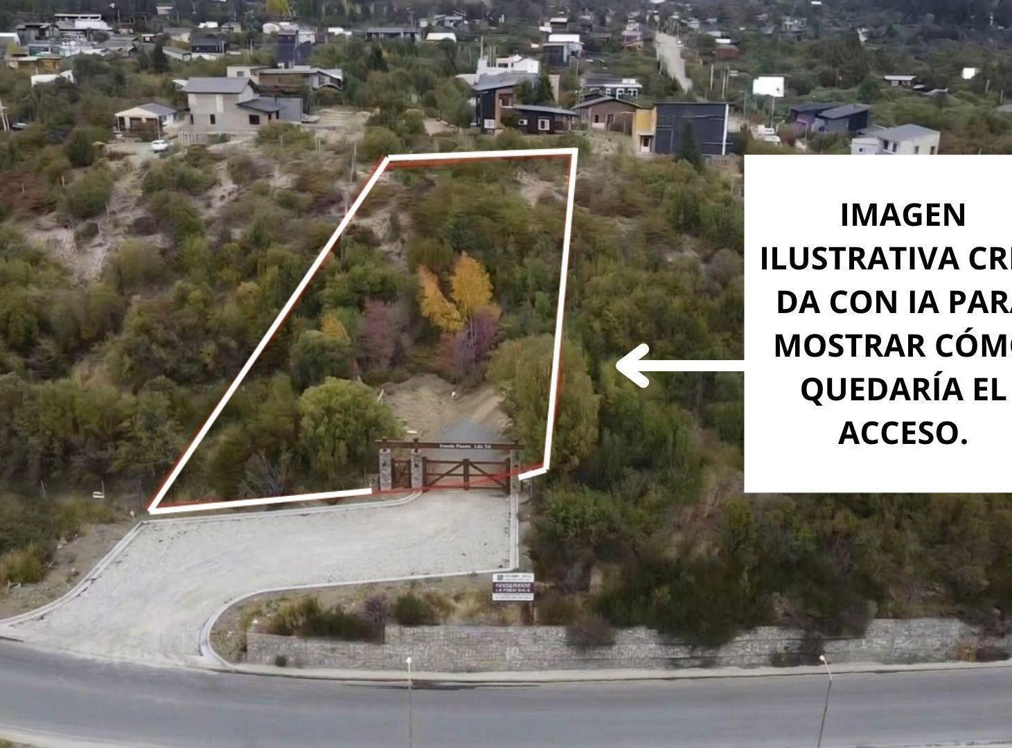 Foto de Lote con vista al lago Gutierrez Bariloche, imagen 1