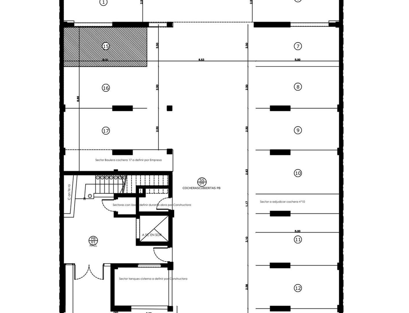 Foto de Venta cochera en pozo 12,5m² descubierta, imagen 1