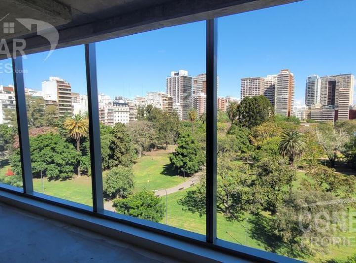 Oficina en alquiler 500 m2 Planta Libre  - Vista abierta frente al parque  - 4 cocheras 5