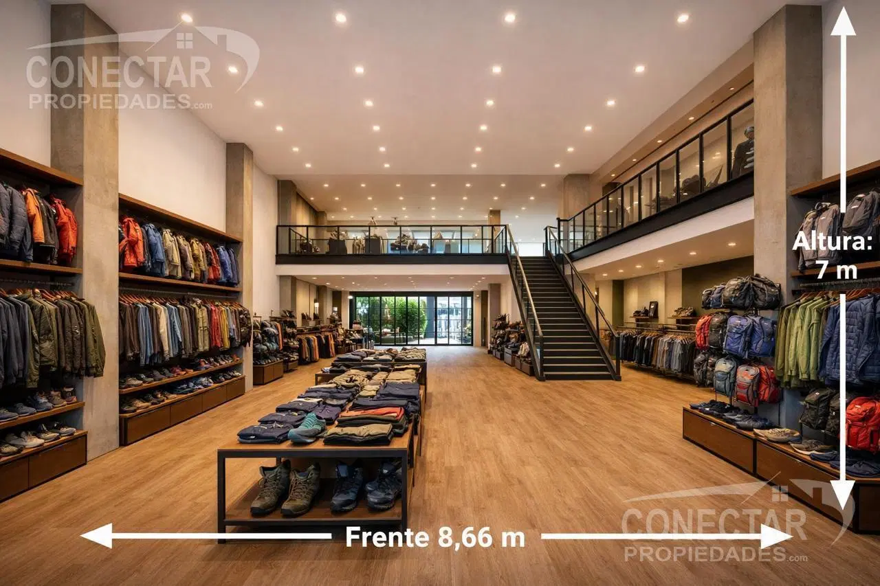 AV. CABILDO y MONROE - 8.66 X 41- LOCAL 280 PATIO - DOBLE ALTURA - APTO TODO RUBRO 1