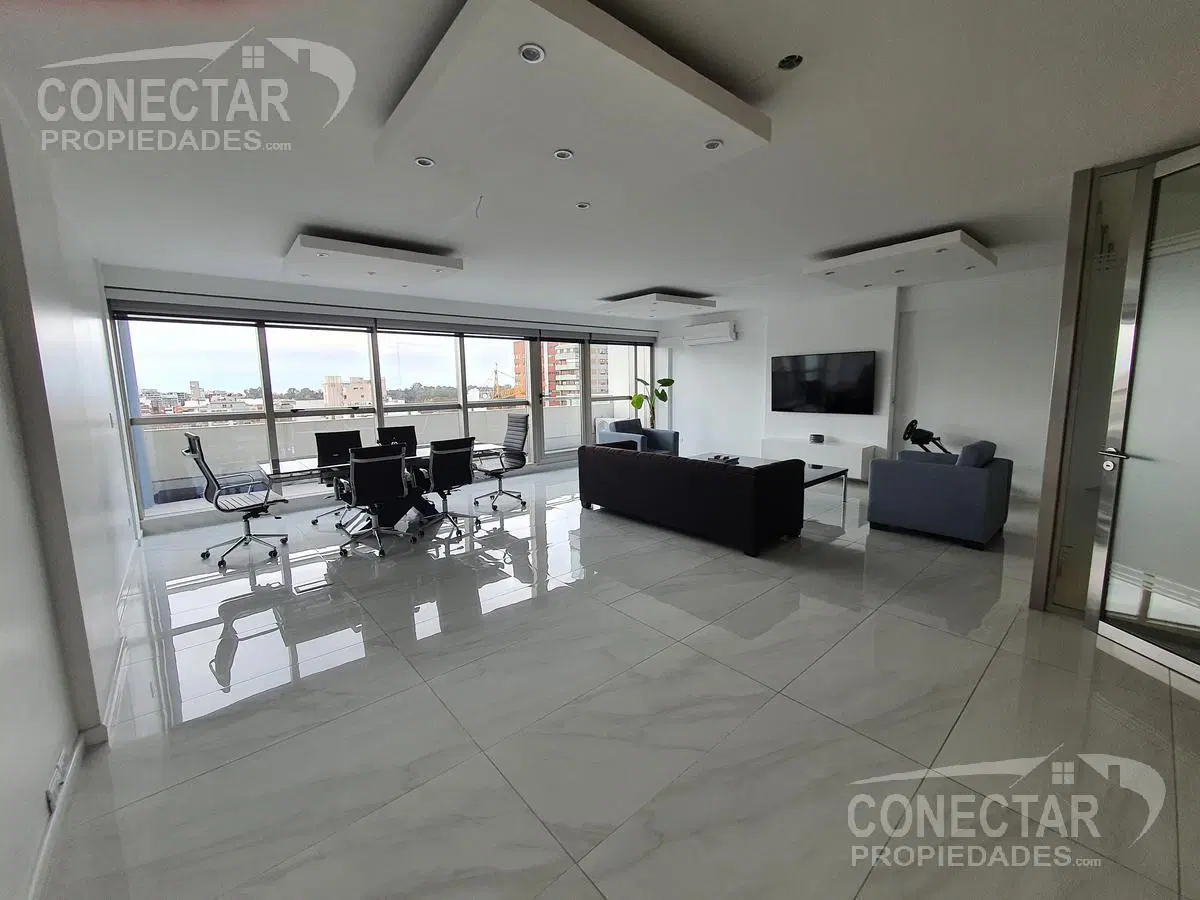 Oficina Alq. Edificio LIBERATEUR/ 143m2 Piso Alto al frente -1 cochera cocheras opcionales 1
