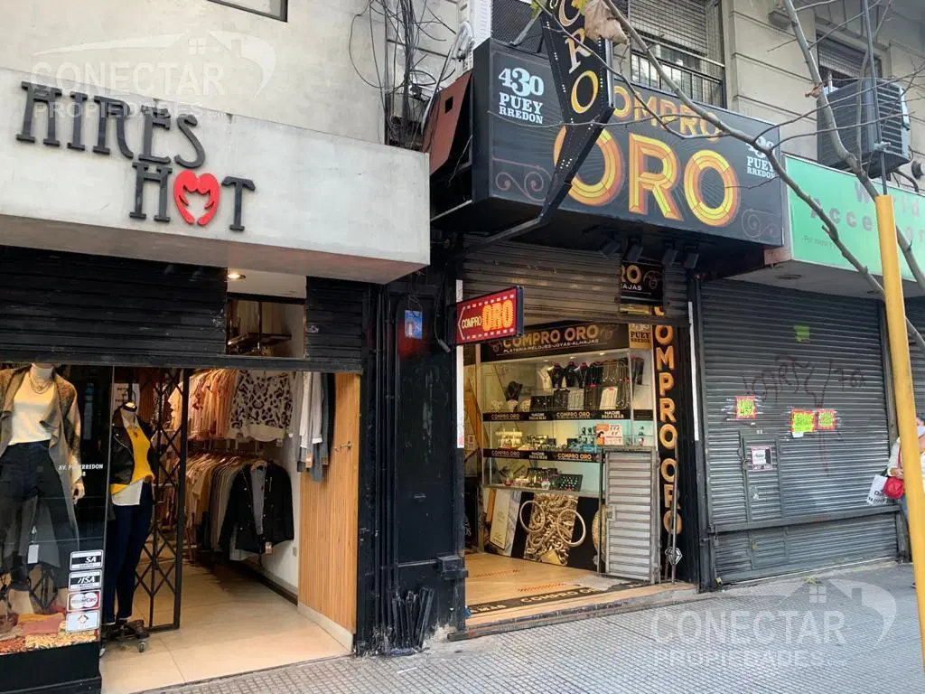 LOCAL EN VENTA -  Estación ONCE / PB 3m x 11m   ss / 50 m2 - Alto tránsito Peatonal 3