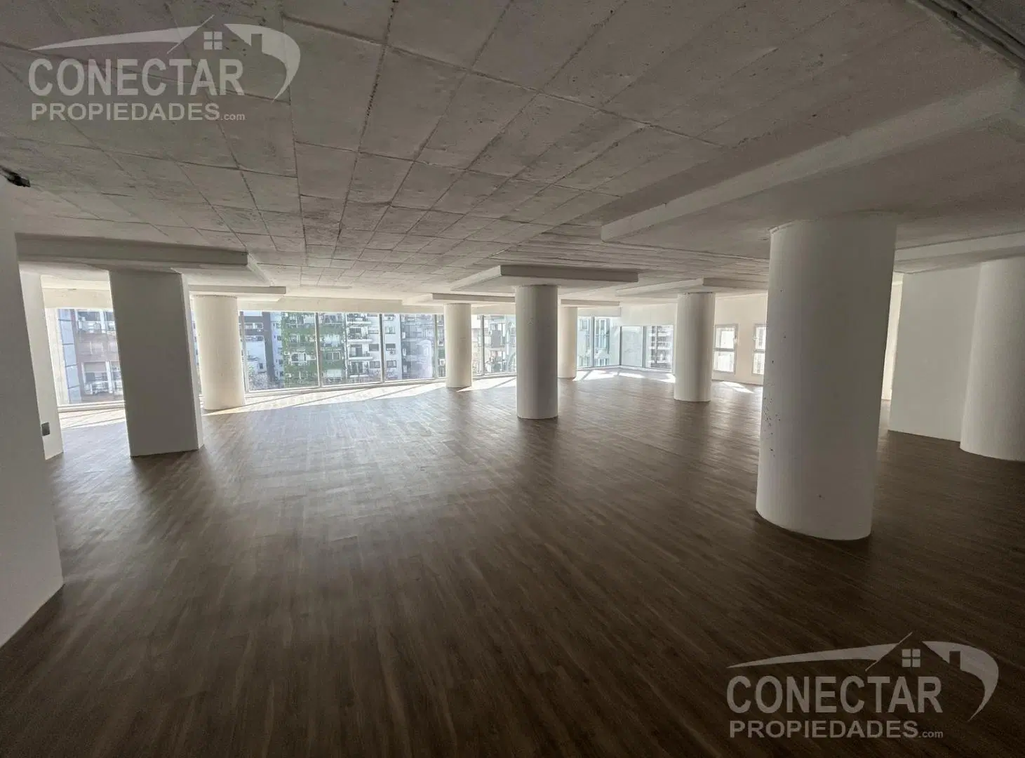 Oficina en alquiler 240 m2 Planta Libre  - Vista abierta muy luminoso 2 cocheras 3