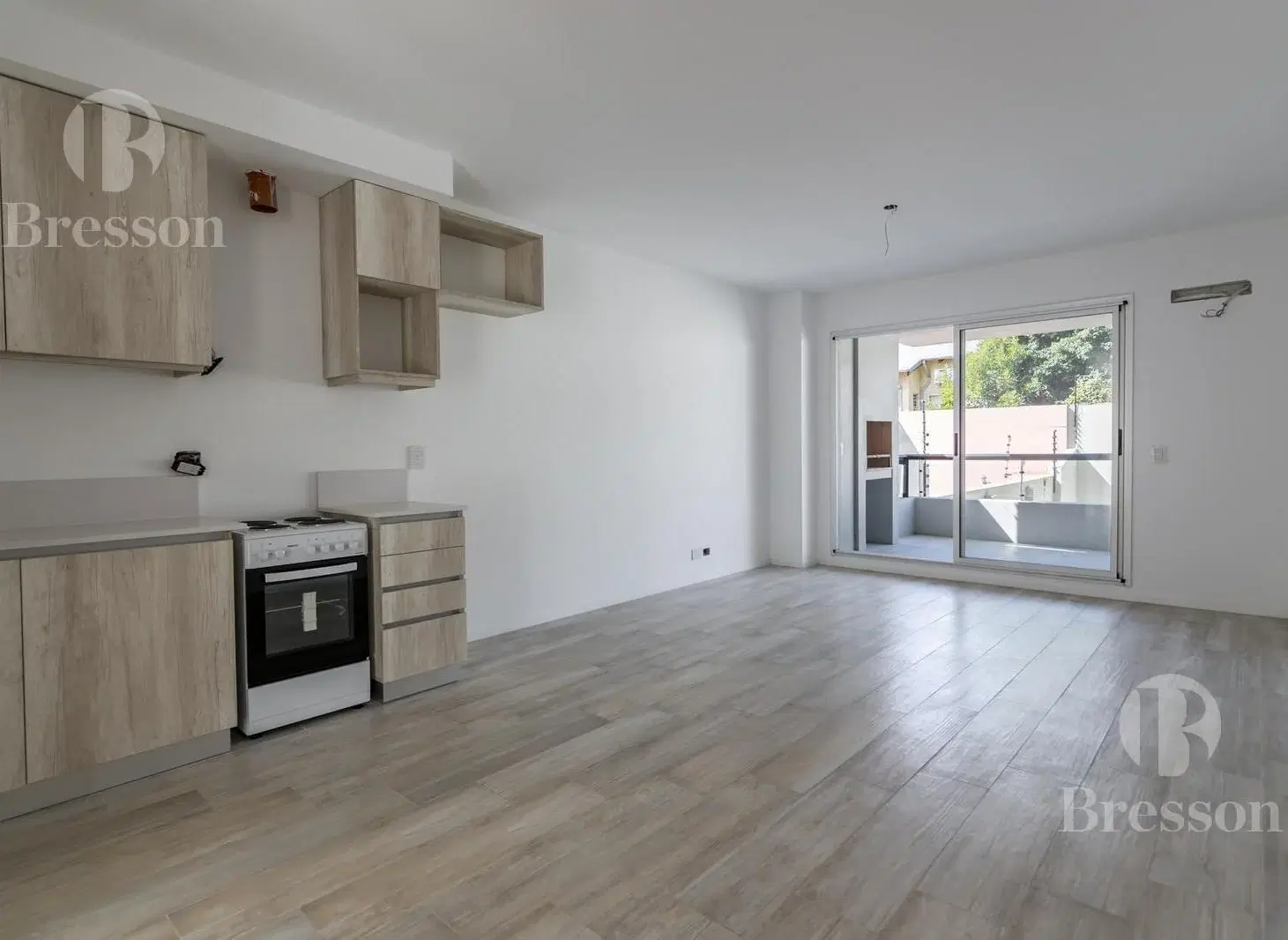 Departamento a estrenar con balcón, patio y parrilla 3